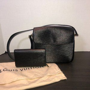 Louis Vuitton Epi Buci Black Bag